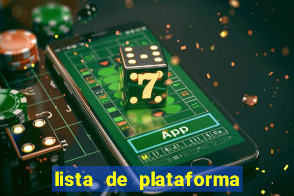 lista de plataforma de jogos